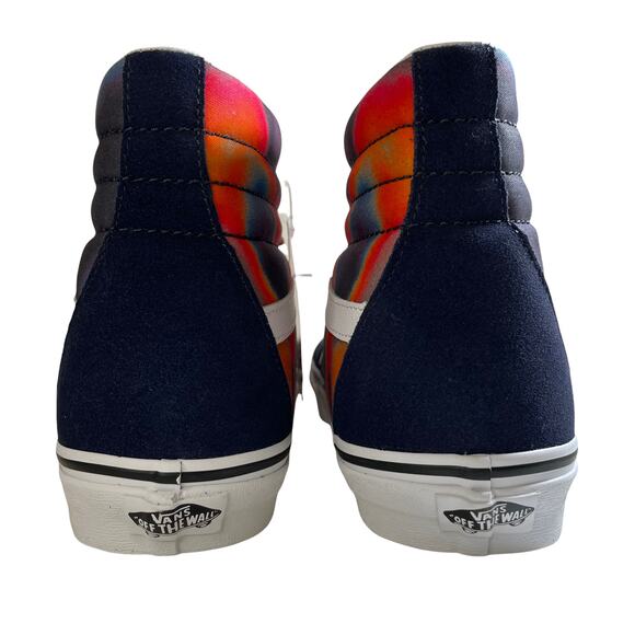 NWT Vans Sk8-Hi Sneaker Dark Aura Multi True White Size M9.5 W11.0 VN0A4U3CWN0 - Picture 5 of 8